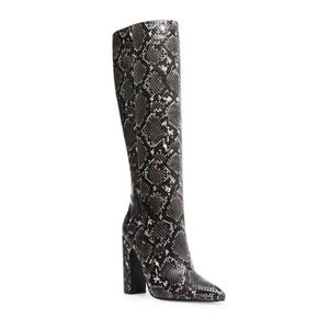 Steve Madden Rouge Exotic Knee Boots